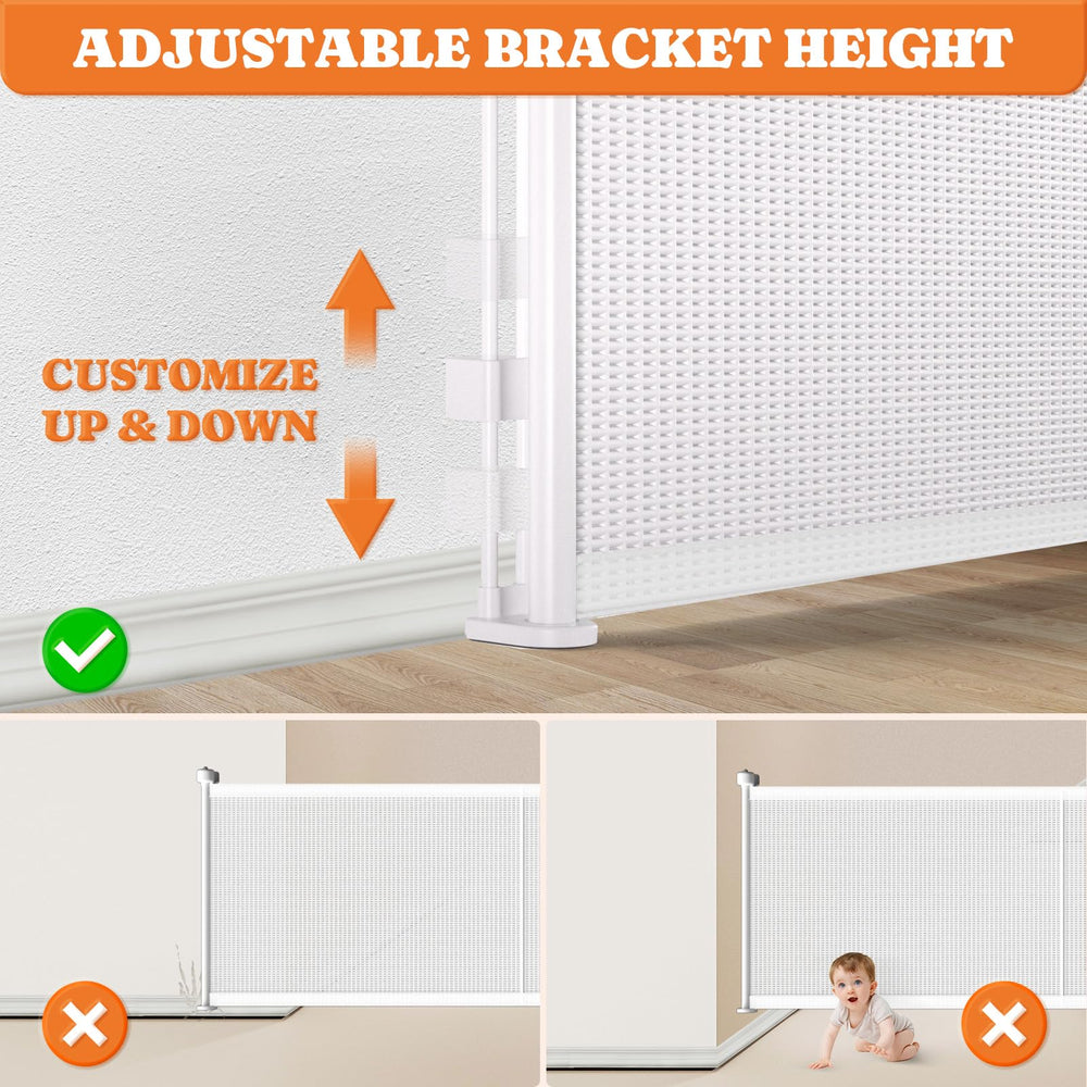 Pawtners double-locking knob enables one-handed access for adults.