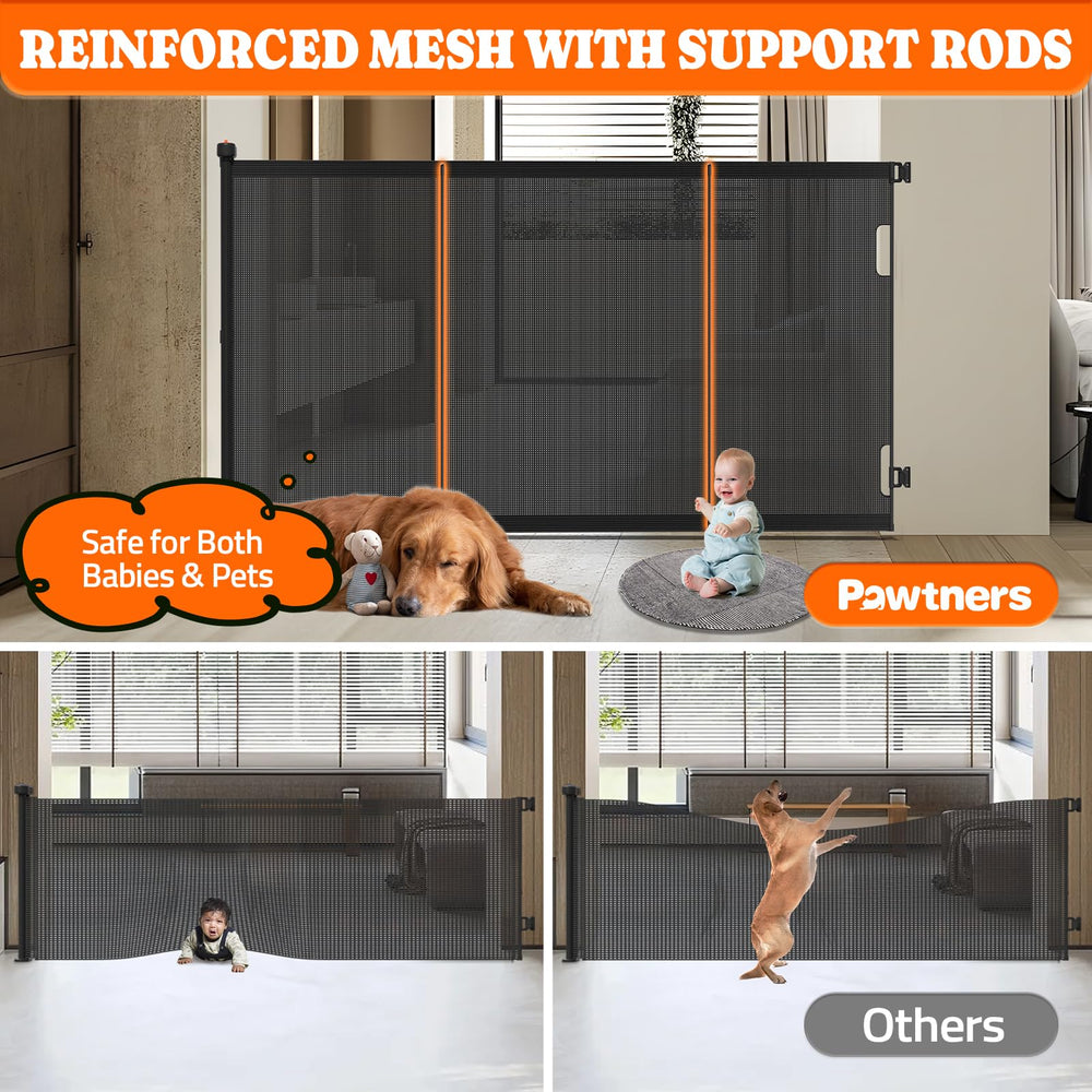 Pawtners adjustable width from 0 to 200 inches fits wide openings
