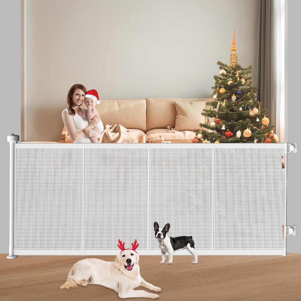 Pawtners gate design reduces tearing risk and protects mesh.