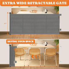 Pawtners Gate three-rod stability highlights durable support and mesh protection.