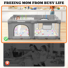 Pawtners indoor-outdoor setup adapts to living room, garden, or beach.