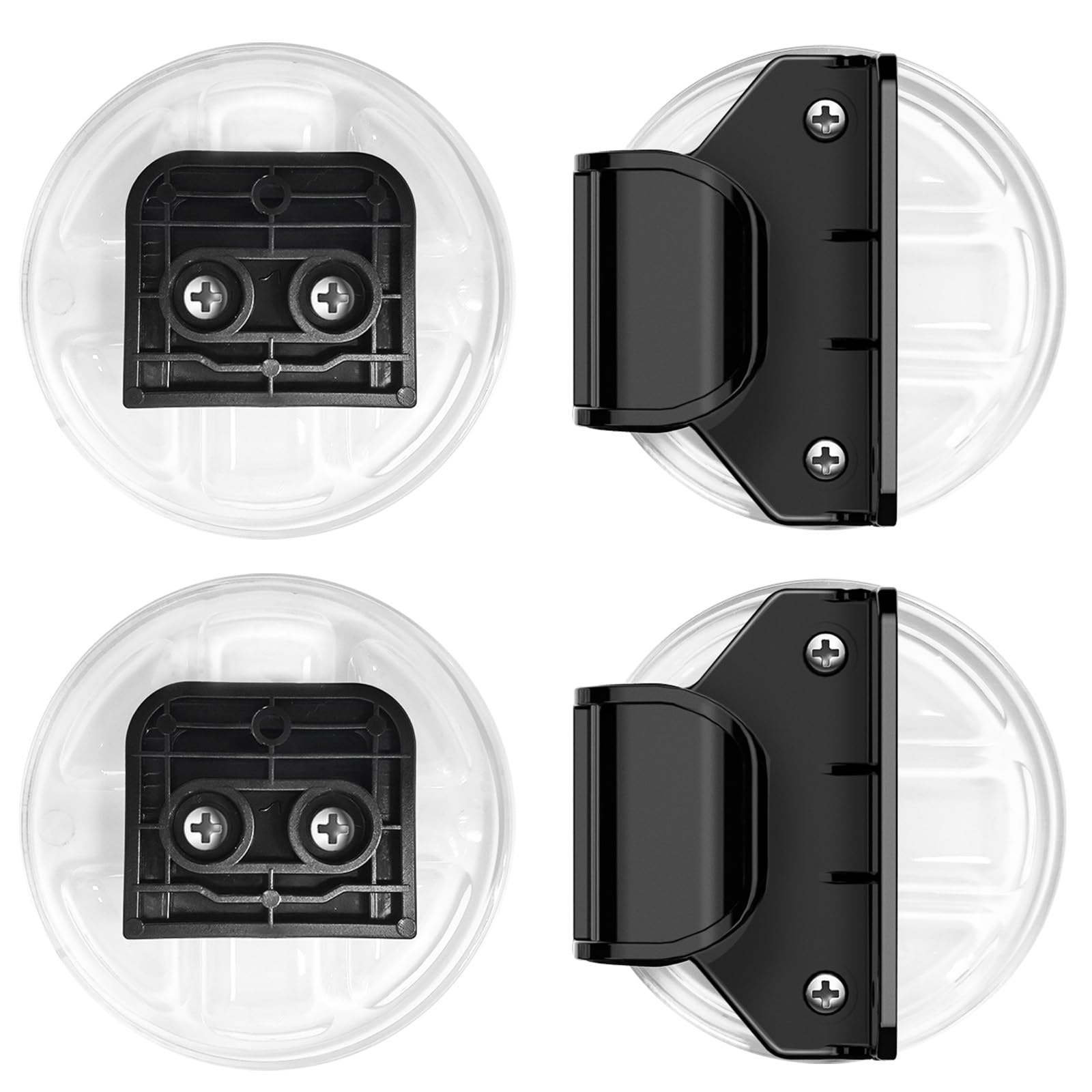 Pawtners retractable gate parts in black, secure replacement for your gate