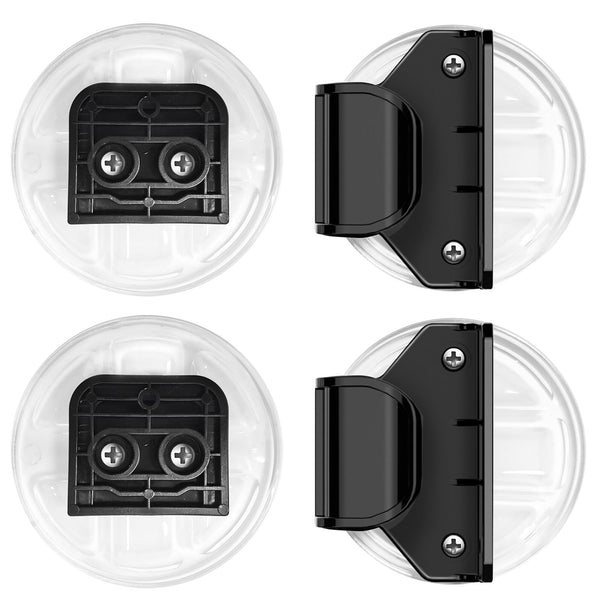 Pawtners retractable gate parts in black, secure replacement for your gate