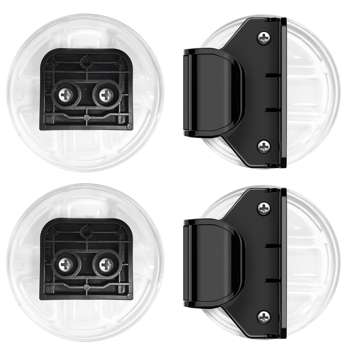 Pawtners retractable gate parts in black, secure replacement for your gate