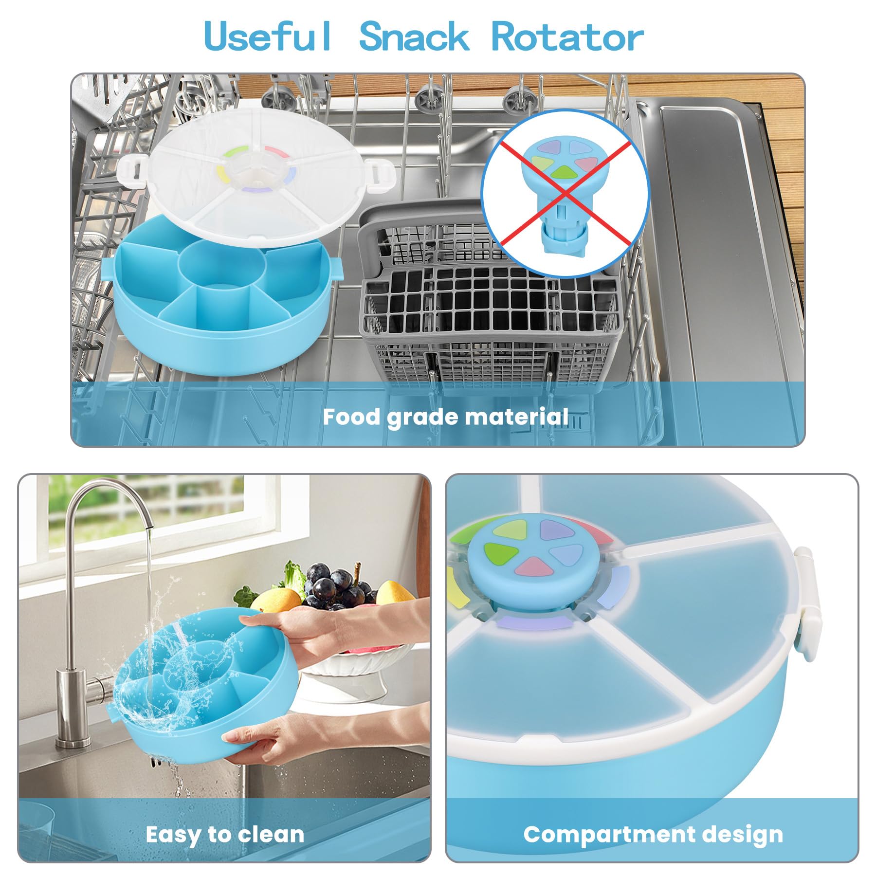 Pawtong dishwasher-safe bottom simplifies cleanup after use