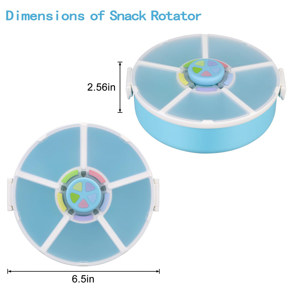Pawtong transparent lid lets kids see snacks at a glance