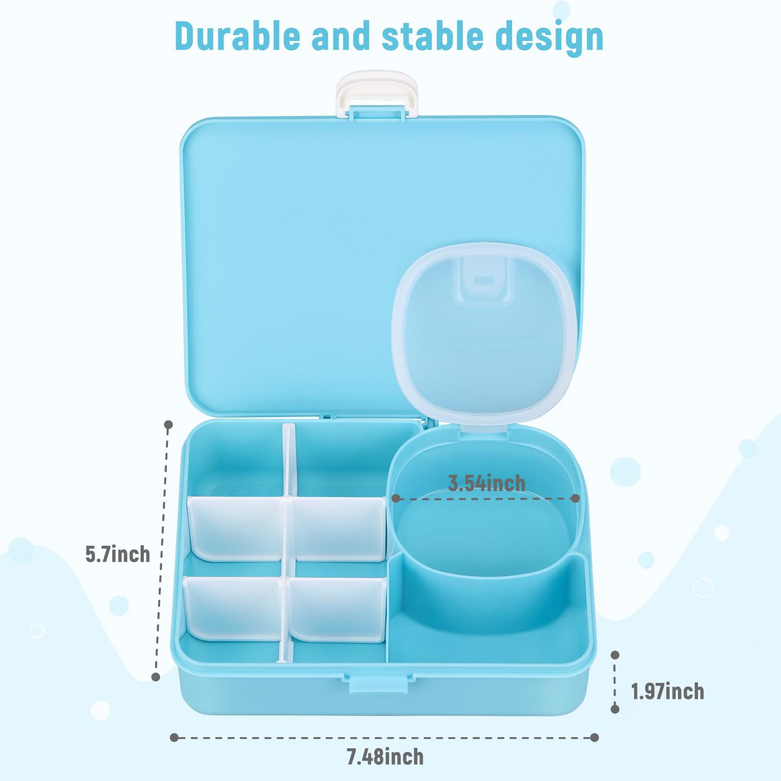 Pawtong Snackle Box dishwasher-safe for quick cleanup after meals.