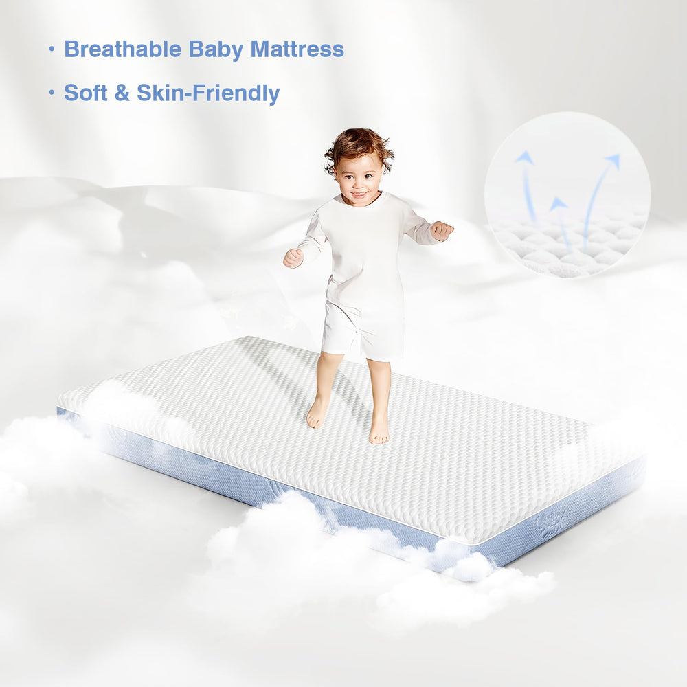 Pawtong white feather pattern design suits modern nurseries