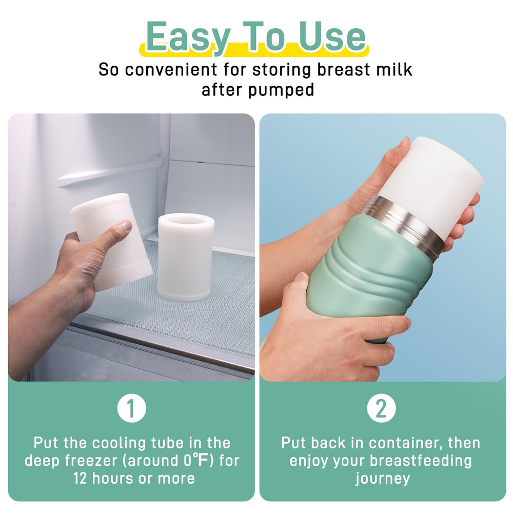 Pazzer two inner bottles prevent mixing pumped samples.