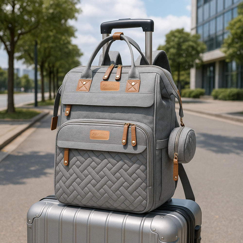 PBell ergonomic padded straps provide comfortable wear on long days.