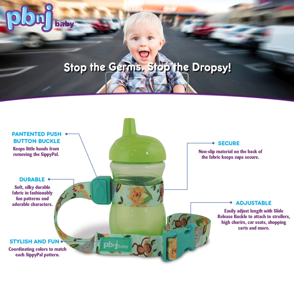 PBnJ SippyPal BPA-free materials for safe cleaning.