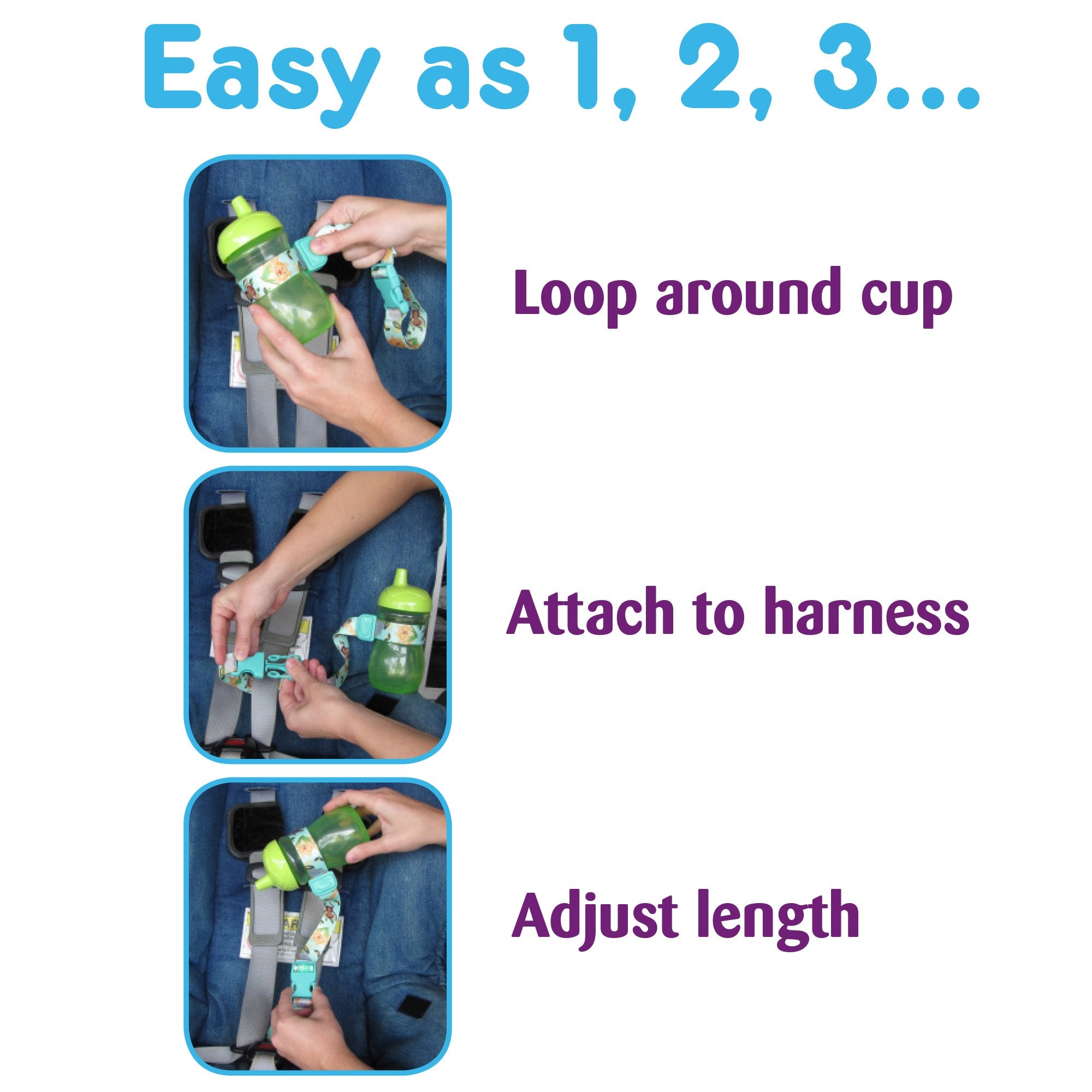 PBnJ SippyPal universal fit with Gerber, Nuk, Munchkin.