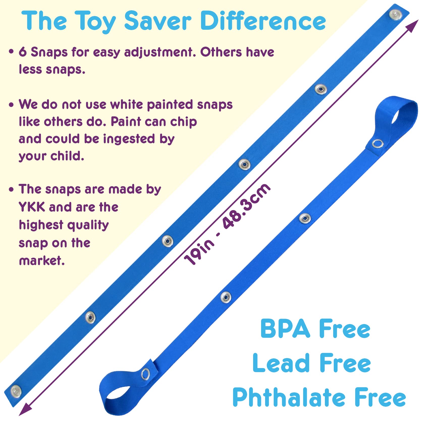 PBnJ Baby Toy Saver Strap pacifier clip keeps essentials tidy and ready for travel.