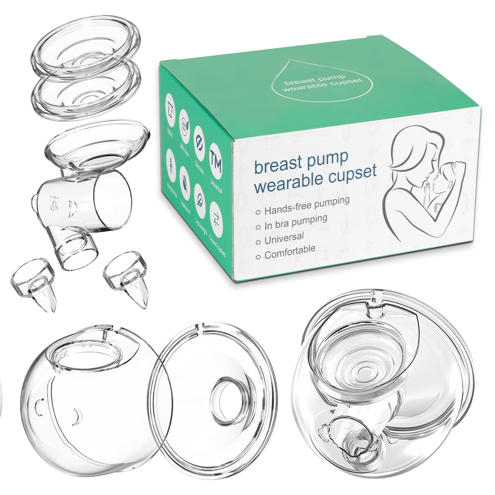 PDFans wearable breast pump parts with 27mm flange for comfortable pumping
