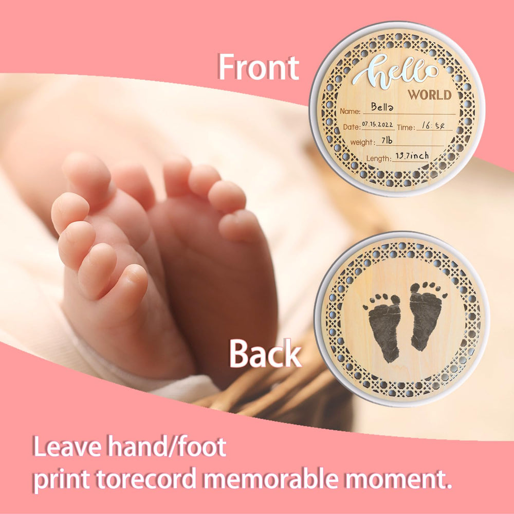 PDRYLY baby sign serves as charming nursery decor.