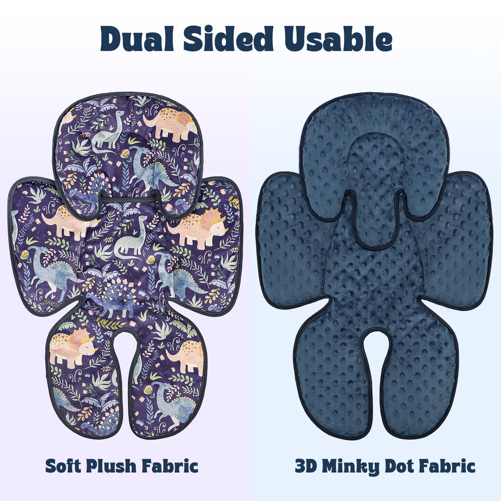 Pea Pod 2-in-1 cushion with soft Minky dot fabric for cozy comfort