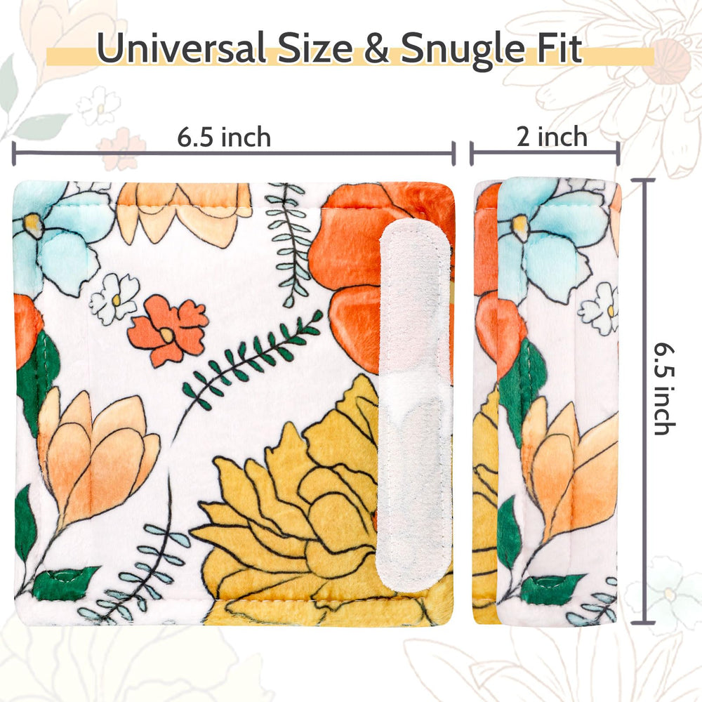Pea Pod reversible design strap cover for dual-sided comfort