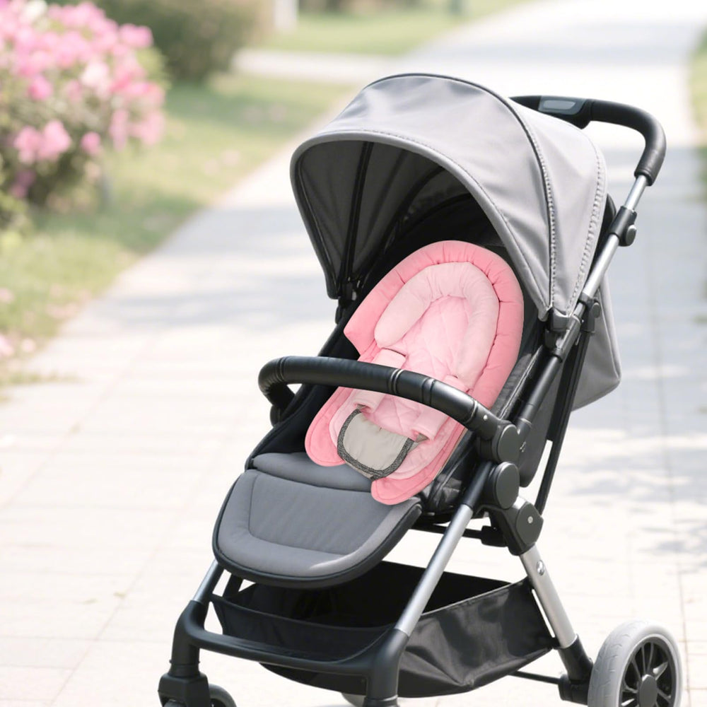 Pea Pod breathable fabric helps regulate temperature.