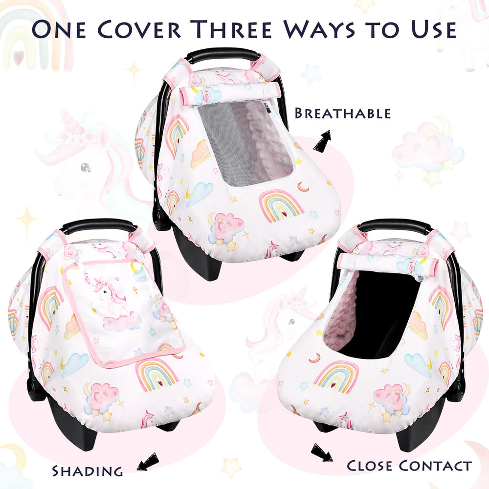 Pea Pod breathable mesh window detail highlighting ventilation for baby comfort.