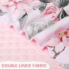 Pea Pod breathable Minky fabric detail for cooler, comfy car rides.
