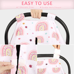 Pea Pod soft-minky fabric cover offers breathable comfort.