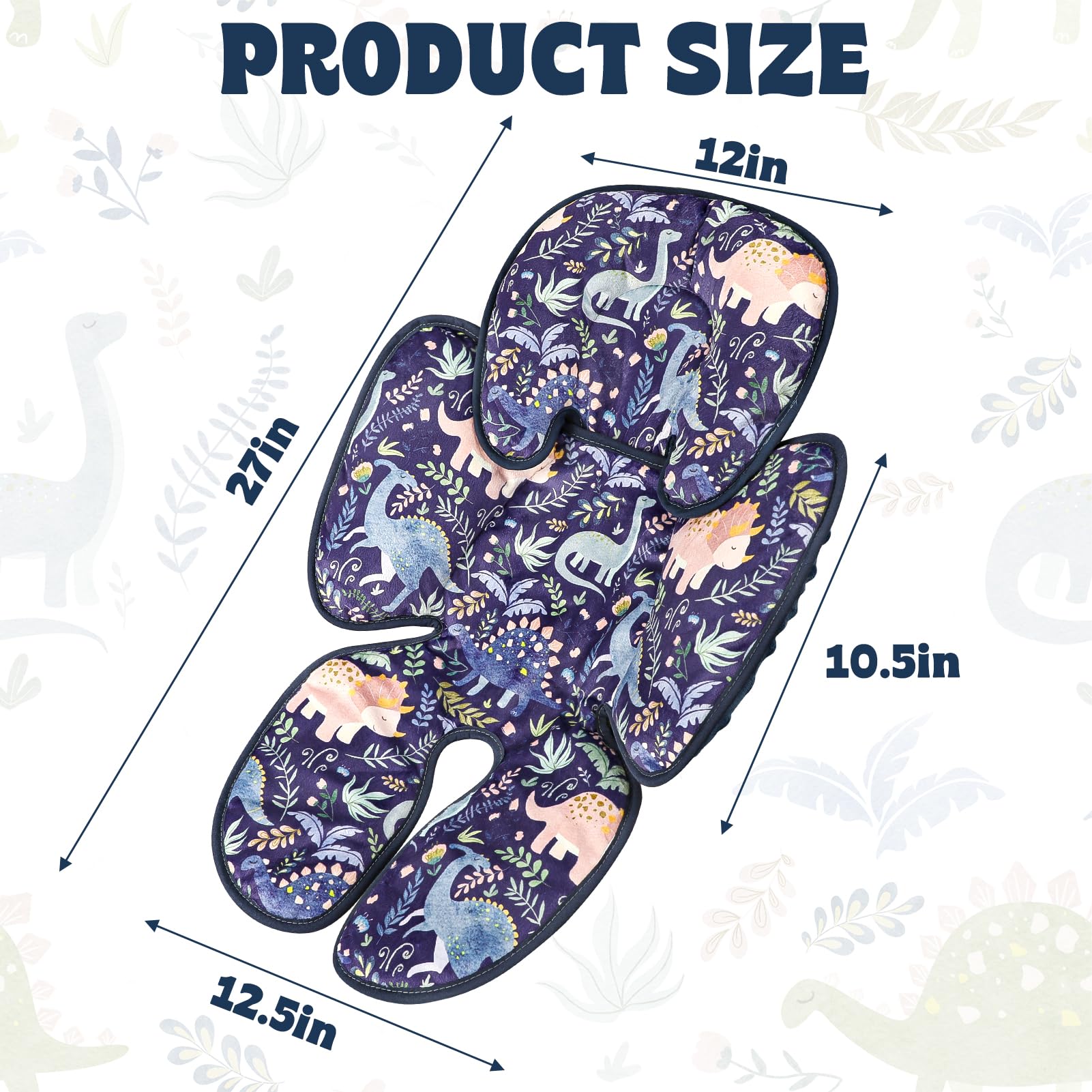 Pea Pod detachable head support keeps newborns snug with easy velcro attachment
