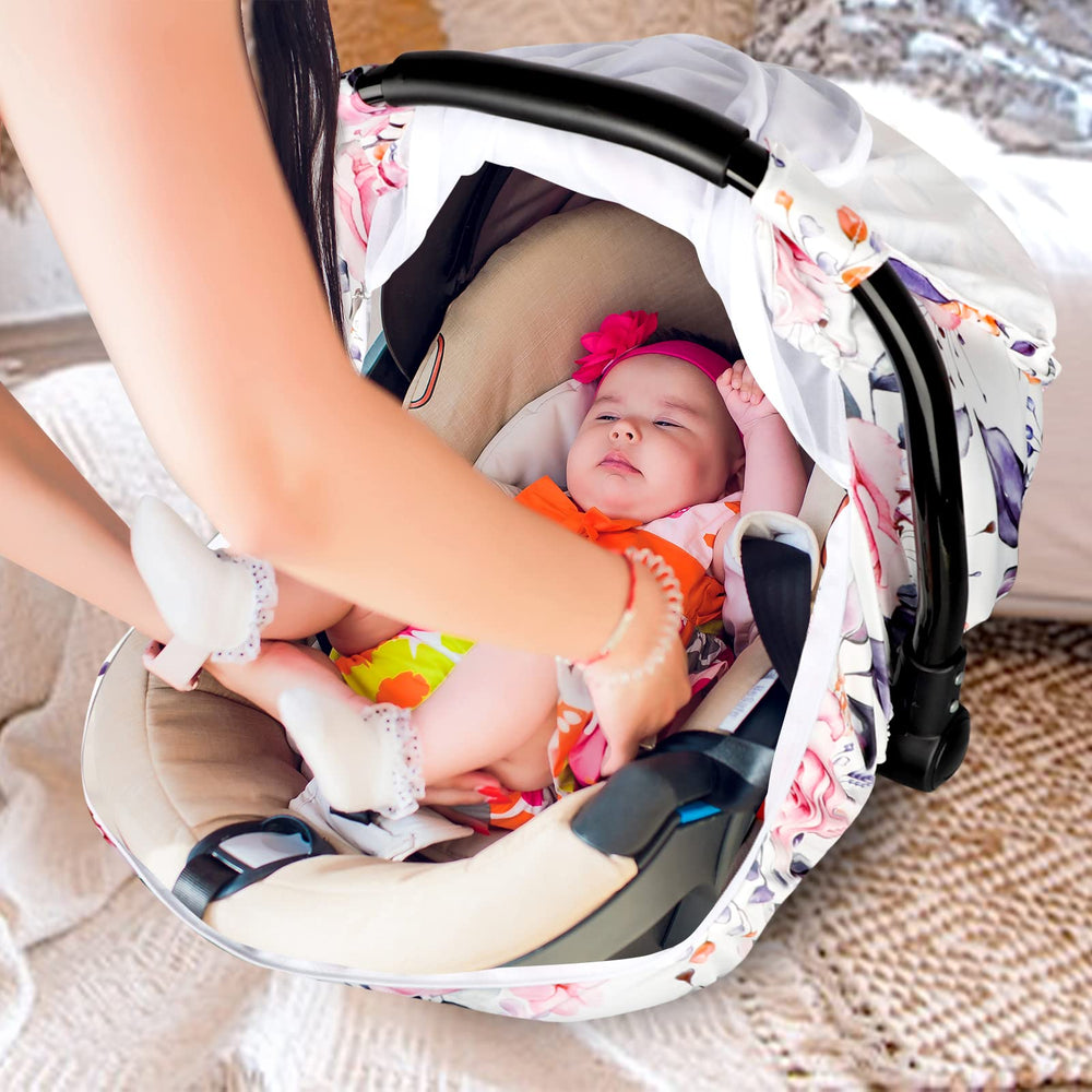 Pea Pod floral canopy is a stylish baby shower gift idea for new parents.