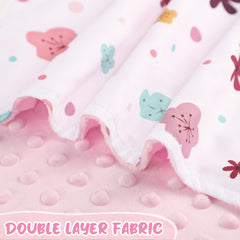 Pea Pod floral car seat cover shown on a stroller for versatile on‑the‑go use.
