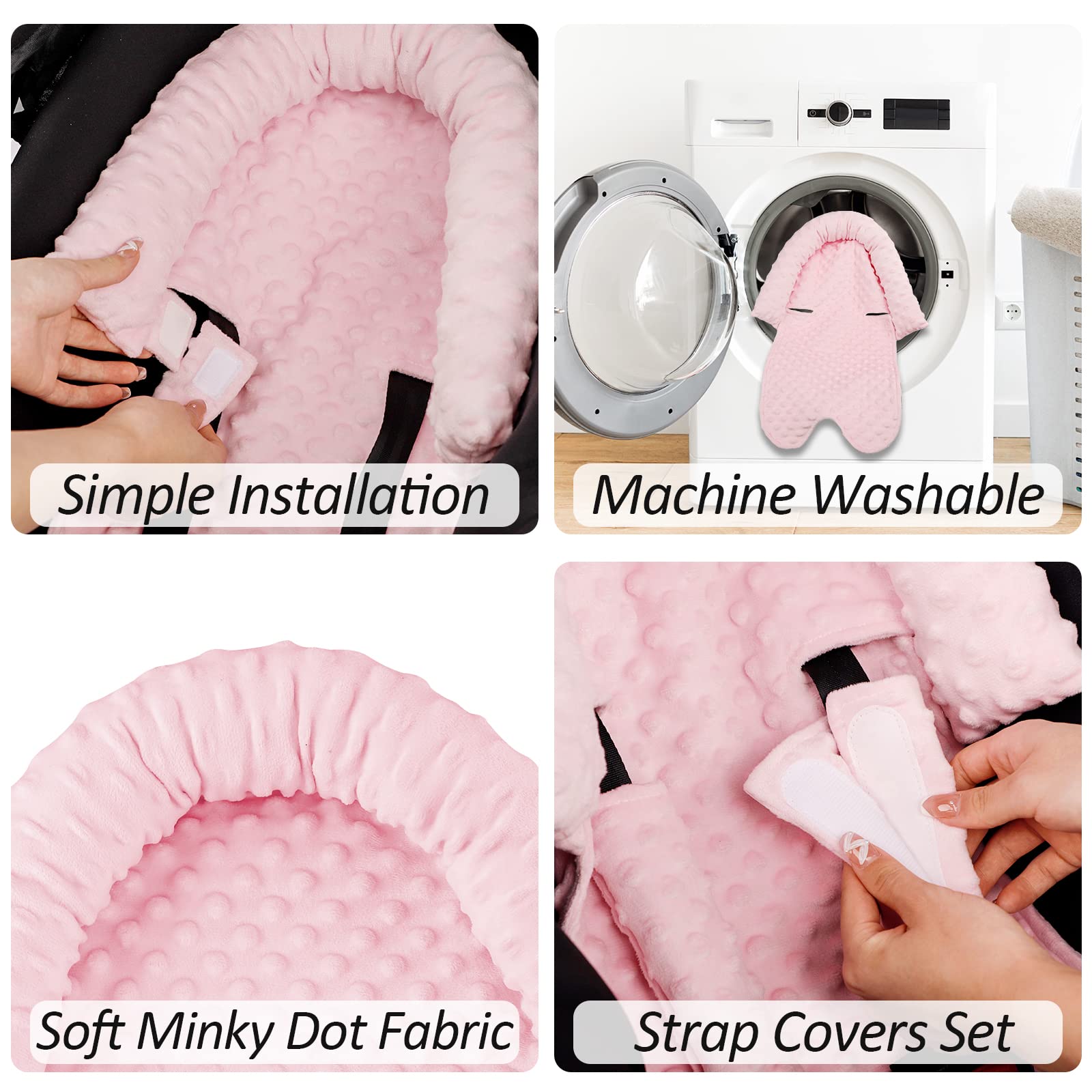 Pea Pod full-body support keeps infant snug during rides