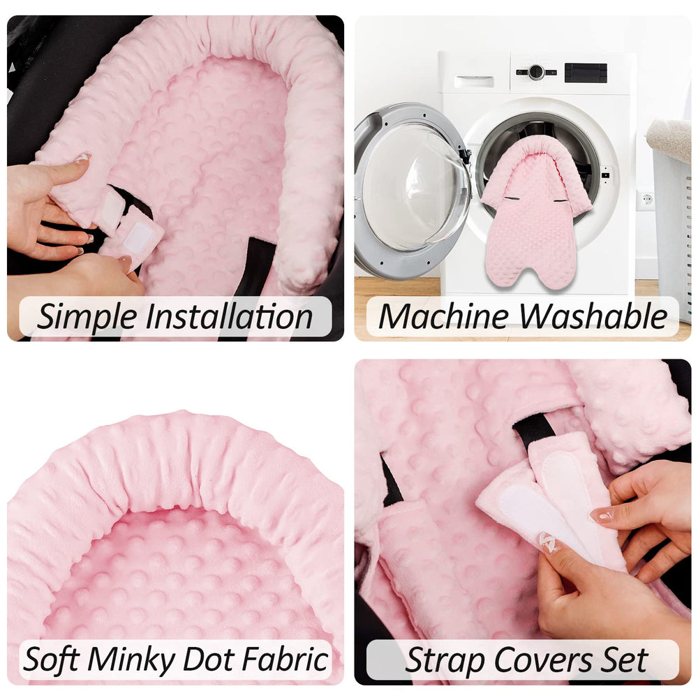 Pea Pod full-body support keeps infant snug during rides