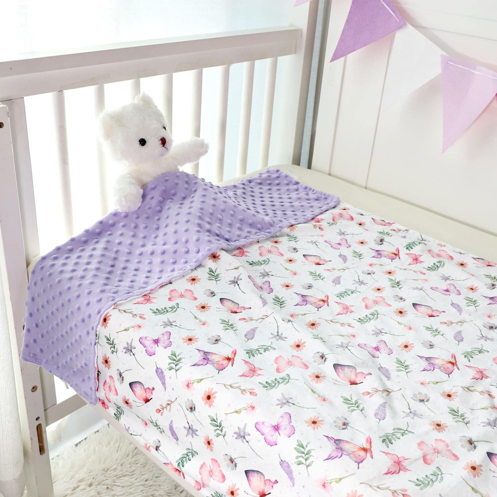 Pea Pod gift-ready baby blanket ideal for baby showers