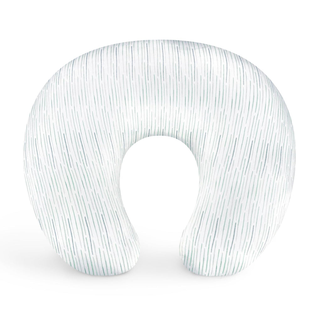 Pea Pod nursing pillow cover ready to gift with durable daily use