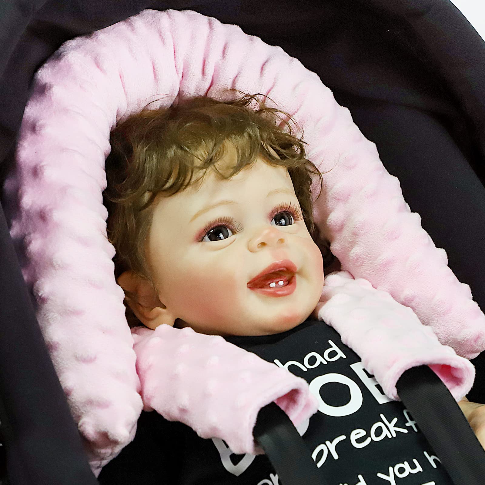 Pea Pod gift-ready head and strap cover set for baby shower