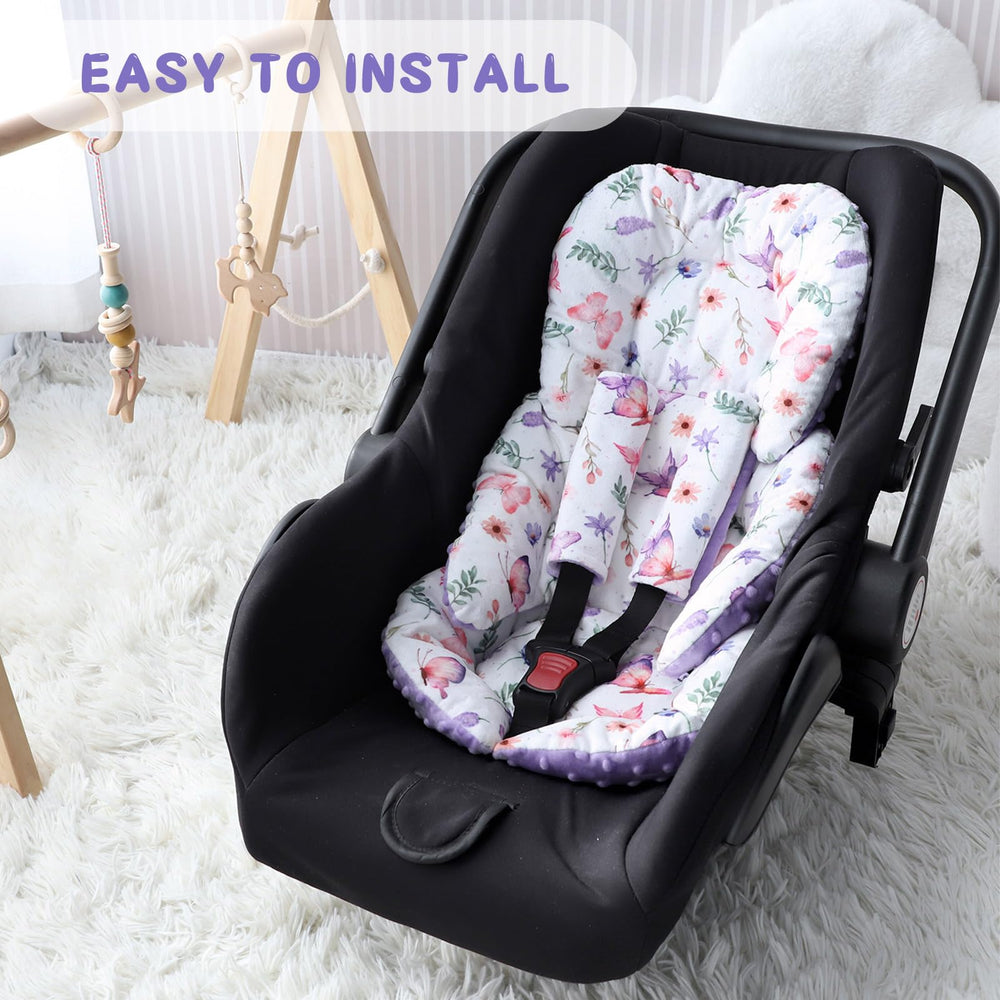 Pea Pod ideal for car rides, stroller walks, and swings