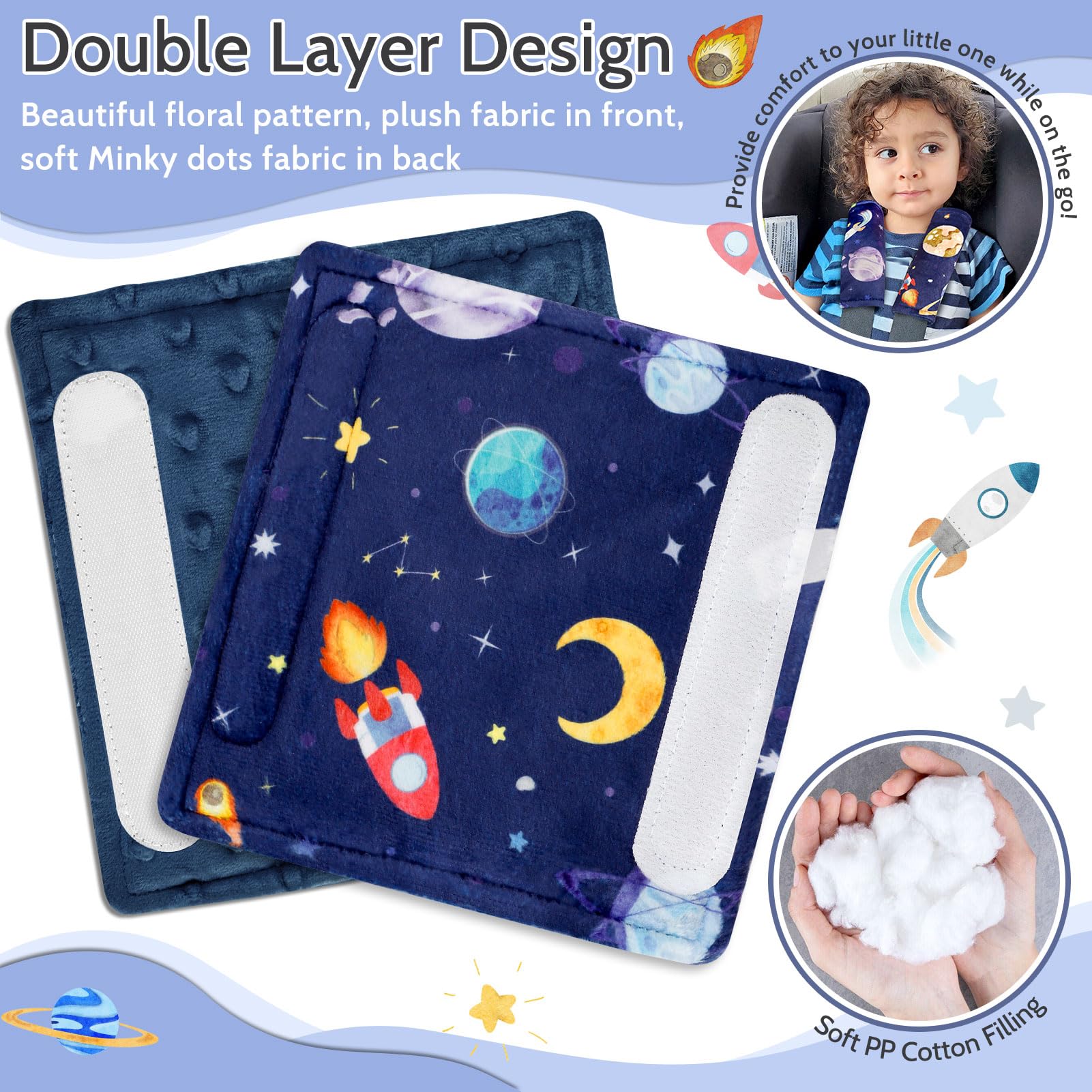 Pea Pod machine-washable baby car seat cover is easy to refresh.