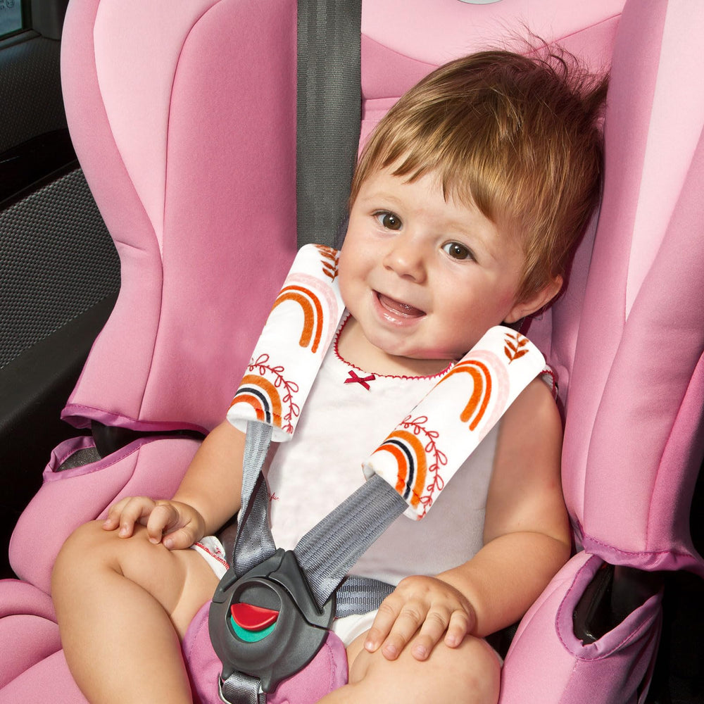 Pea Pod machine-washable care tag ensuring easy cleaning.