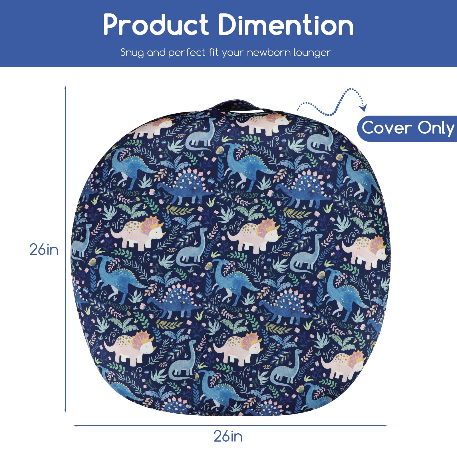 Pea Pod cover features dual-sided surface for seasonal versatility.