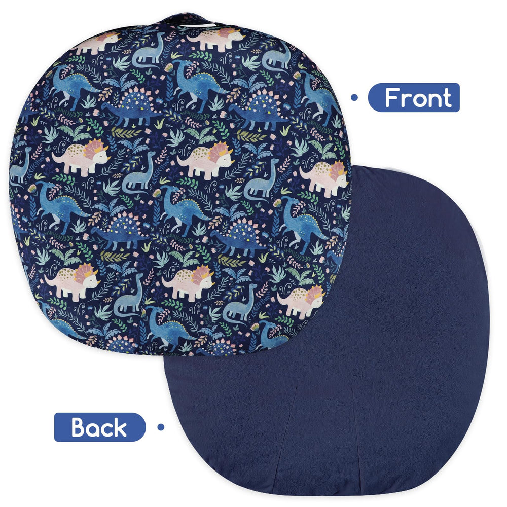 Pea Pod dinosaur cover presented as a practical baby shower gift.