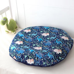 Pea Pod dinosaur reversible design enabling warm or cool comfort.