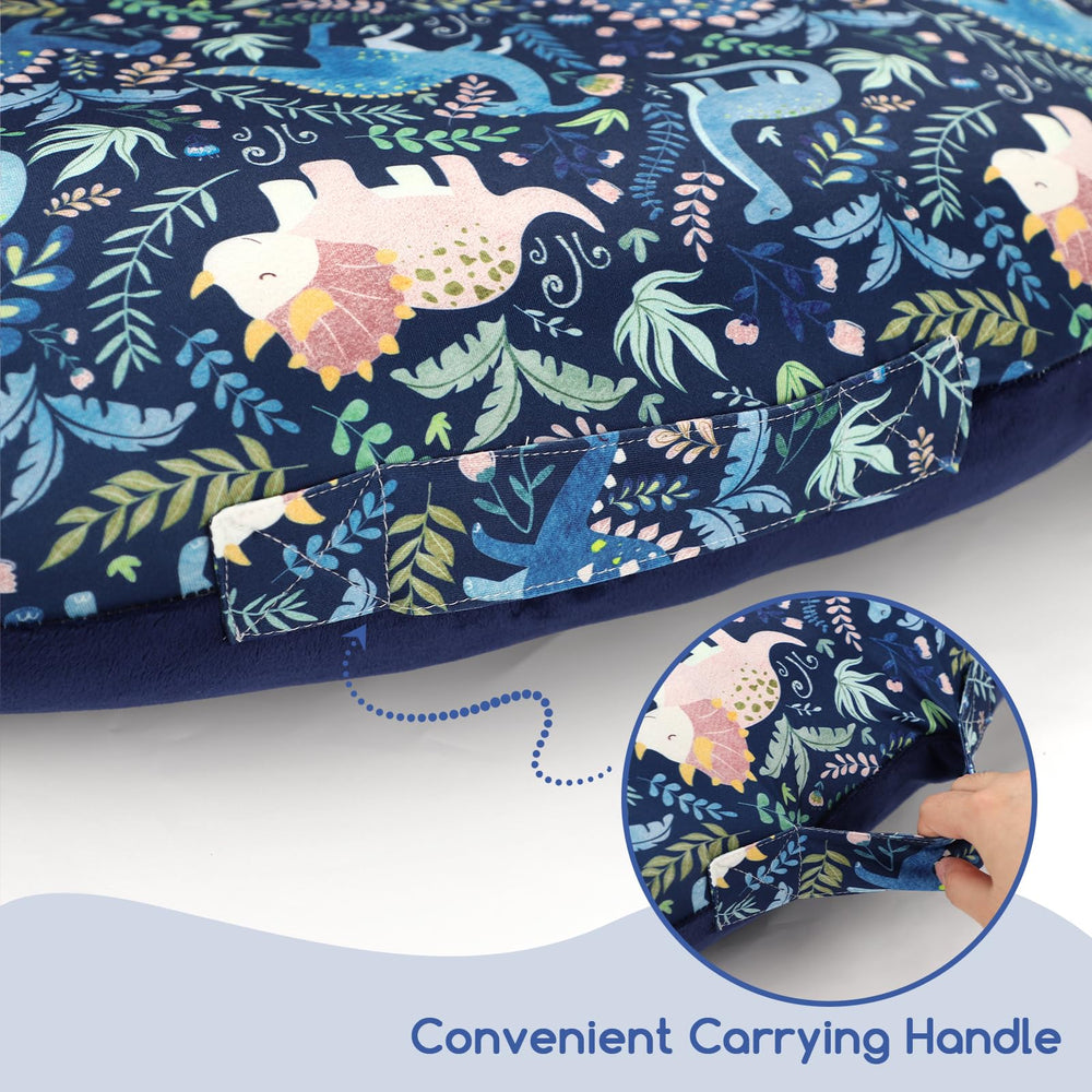 Pea Pod newborn cover demonstrates universal fit across loungers.