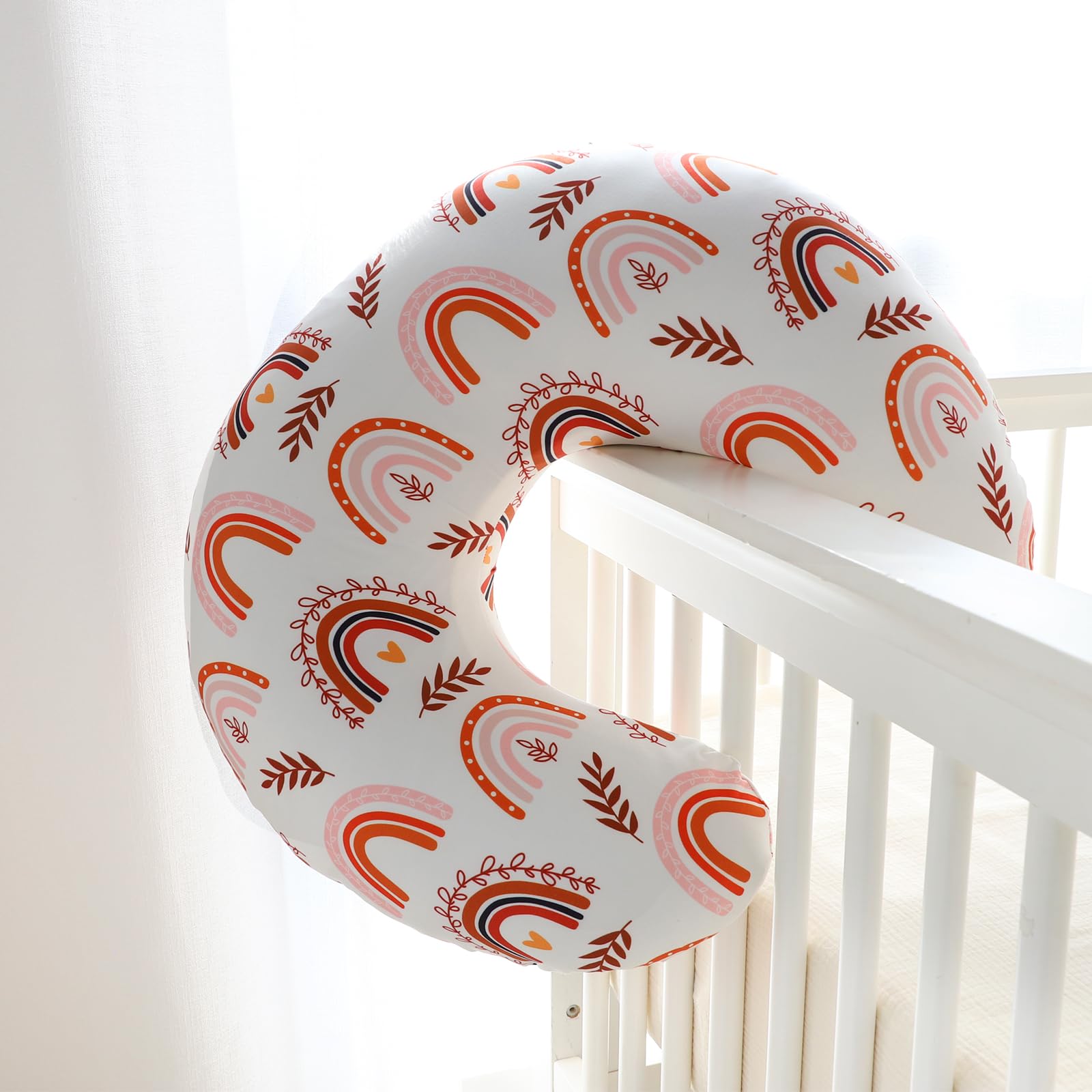 Pea Pod easy-care slipcover for daily feeding routines.