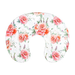 Pea Pod nursing pillow cover with floral print adds style and cozy comfort to feeding