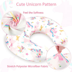 Pea Pod nursing pillow cover with snug fit for Boppy pillows.