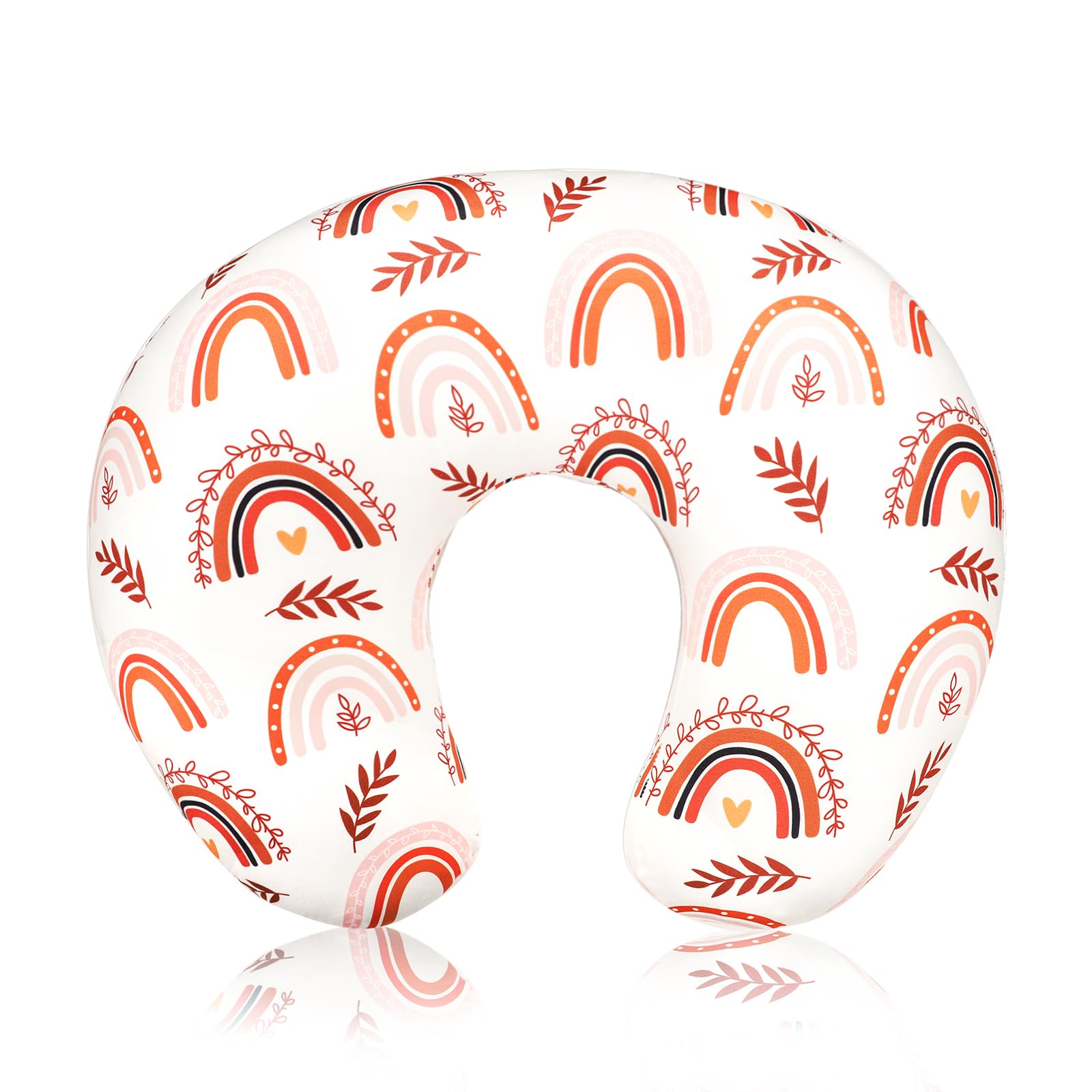 Pea Pod nursing pillow cover in soft breathable fabric for gentle baby comfort.