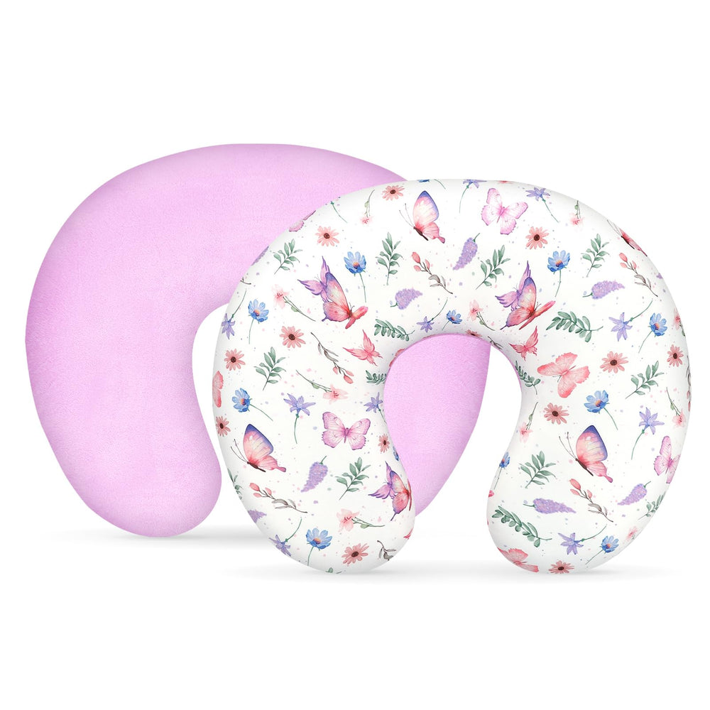 Pea Pod nursing pillow cover with soft minky fabric for gentle, comfortable feeds
