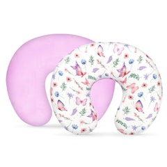 Pea Pod nursing pillow cover with soft minky fabric for gentle, comfortable feeds
