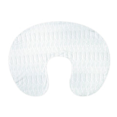 Pea Pod striped nursing pillow cover in ultra-soft breathable knit fabric