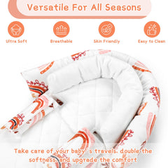 Pea Pod reversible all-season design adapts for warm and cool rides