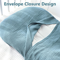 Pea Pod skin-friendly cover avoids harsh chemicals for baby comfort.