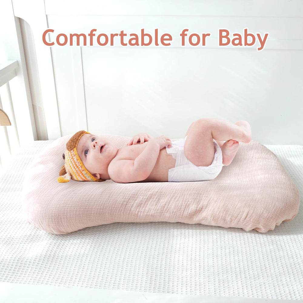 Pea Pod skin-friendly muslin cotton keeps baby comfortable.